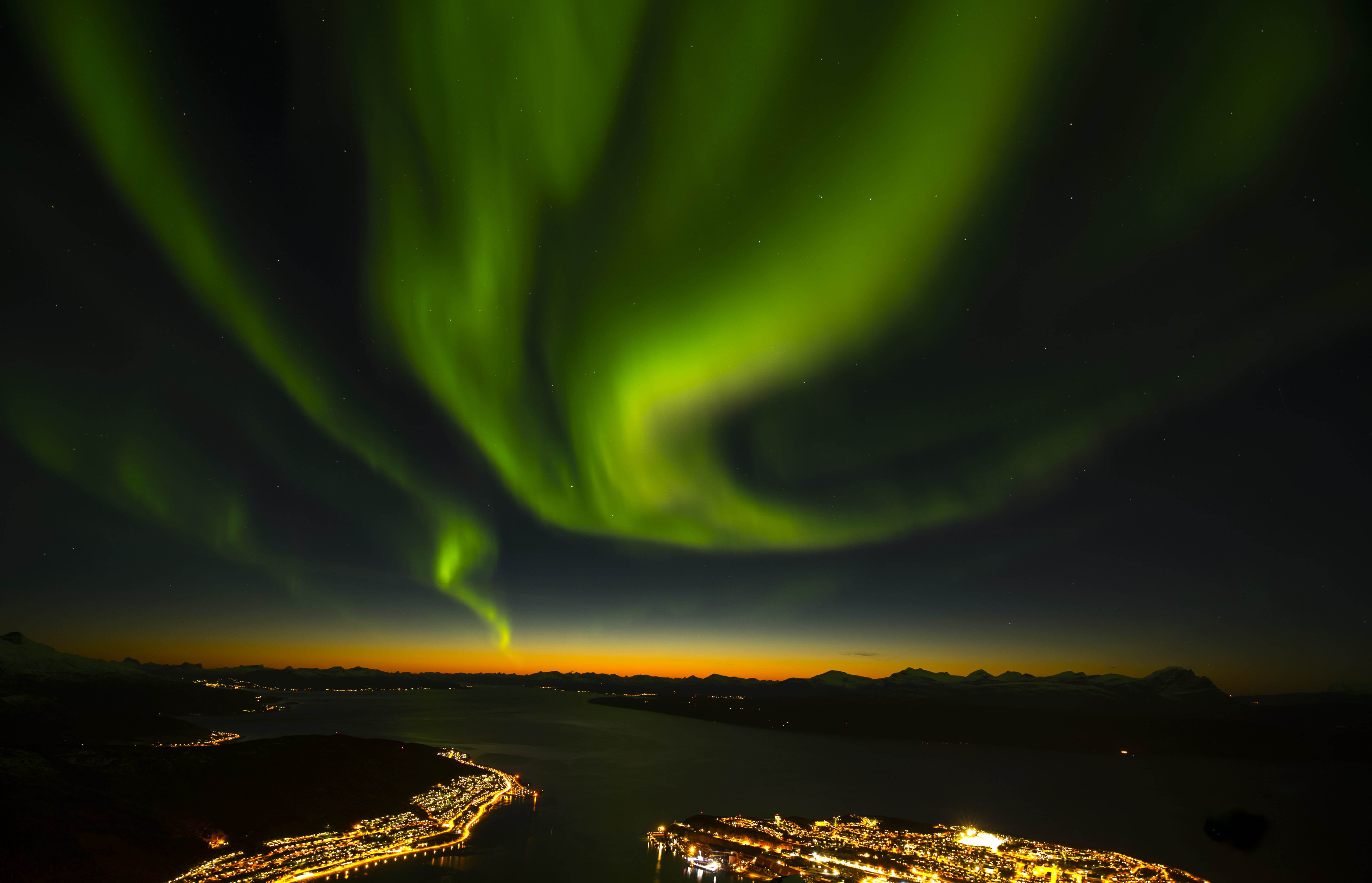 Northernmost Cities Under The Northern Lights Infographic Off The