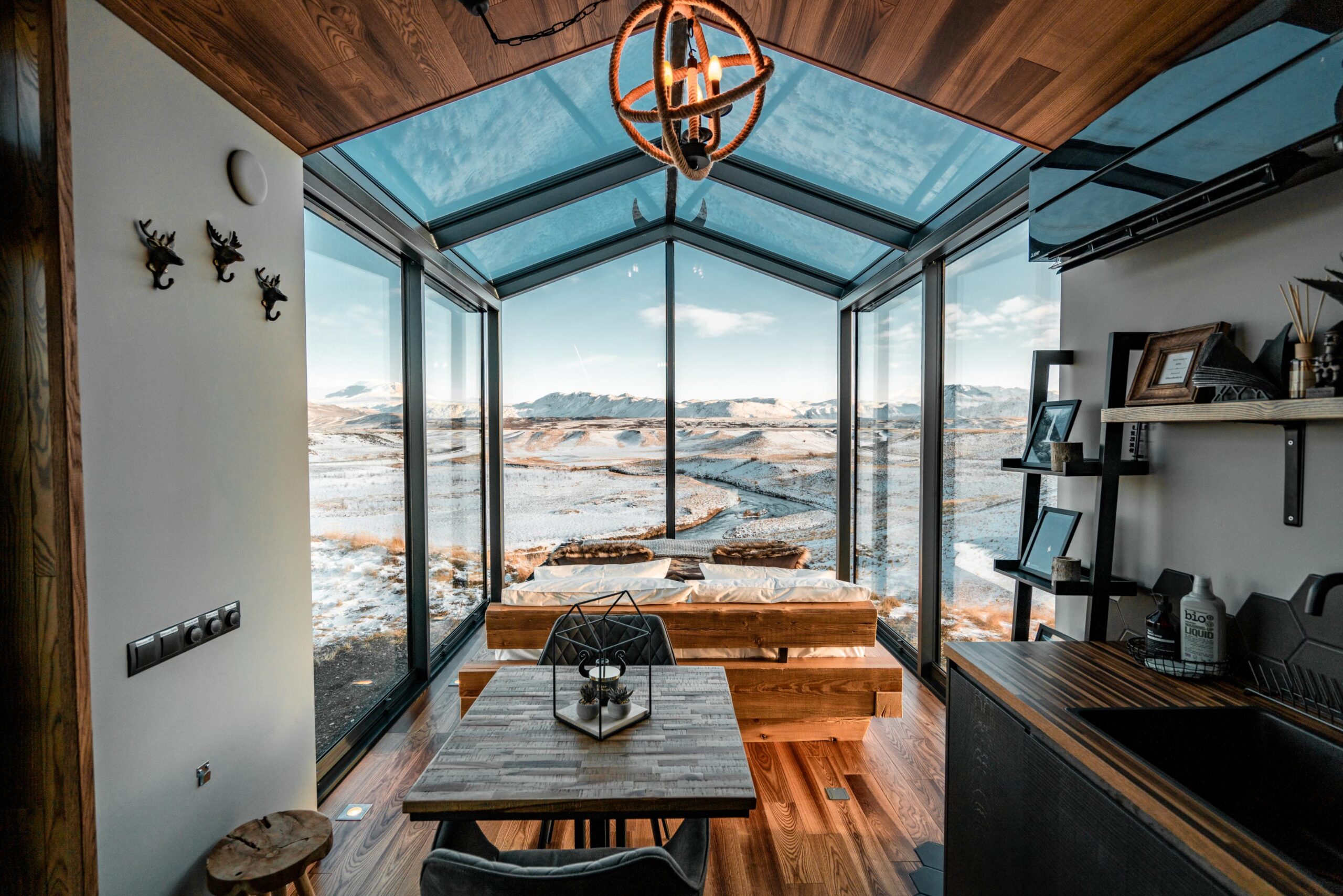 Panorama Glass Lodge in Iceland | Luxury Holidays in Iceland with Off The Map Travel